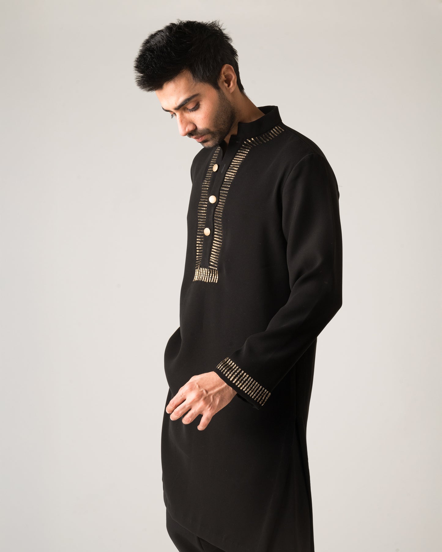 Parallel Embellished Kurta SET