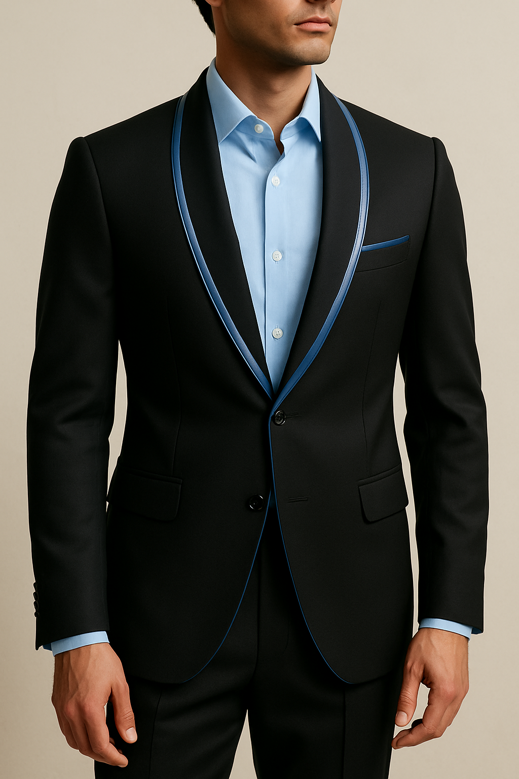 The Midnight edge Blazer Set