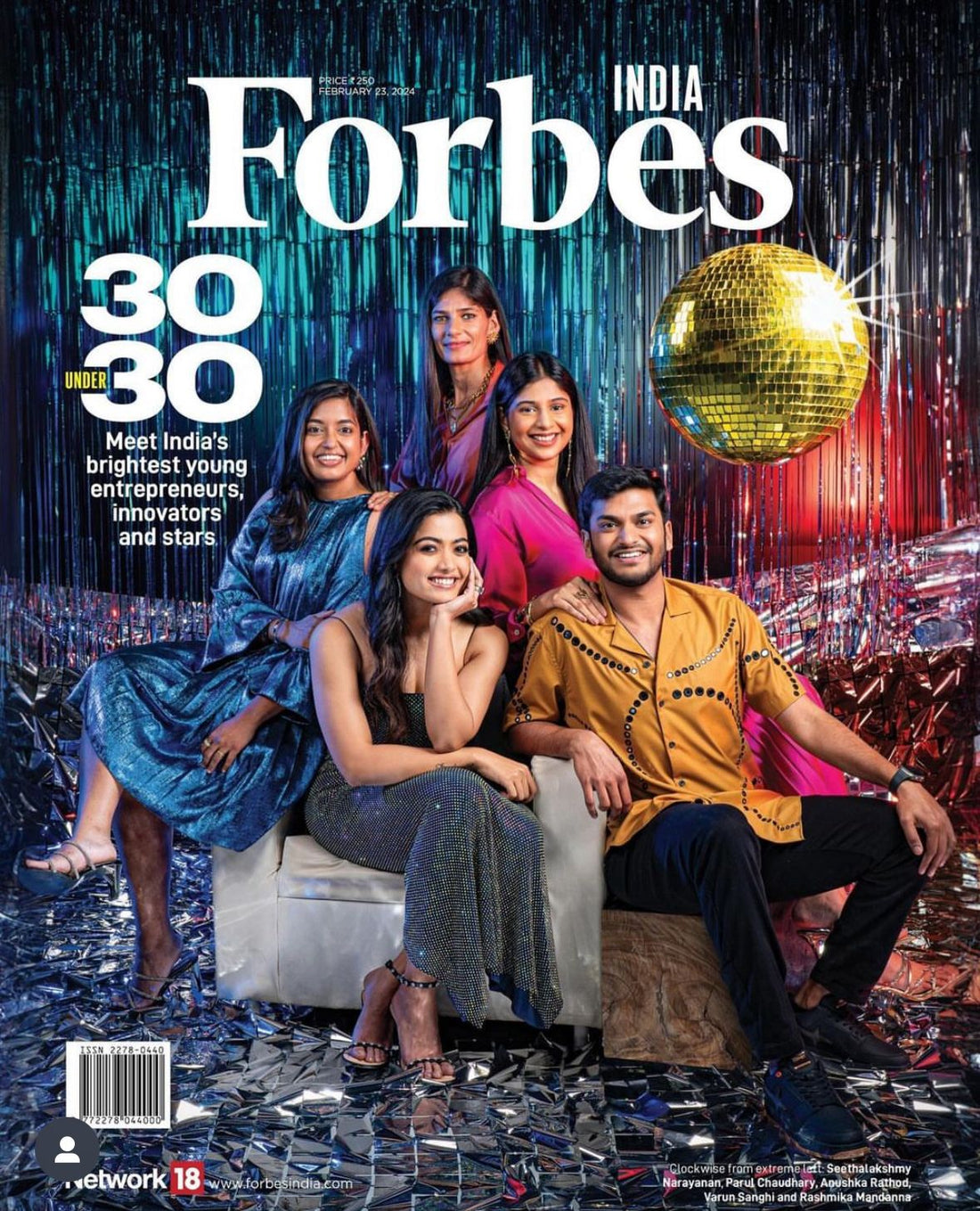 Forbes 30 under 30, 2024