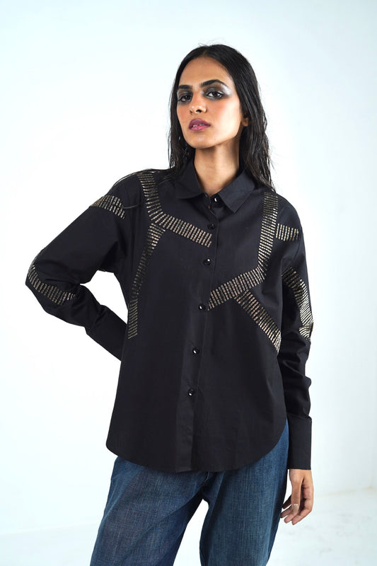 Crossroads Shirt- Black