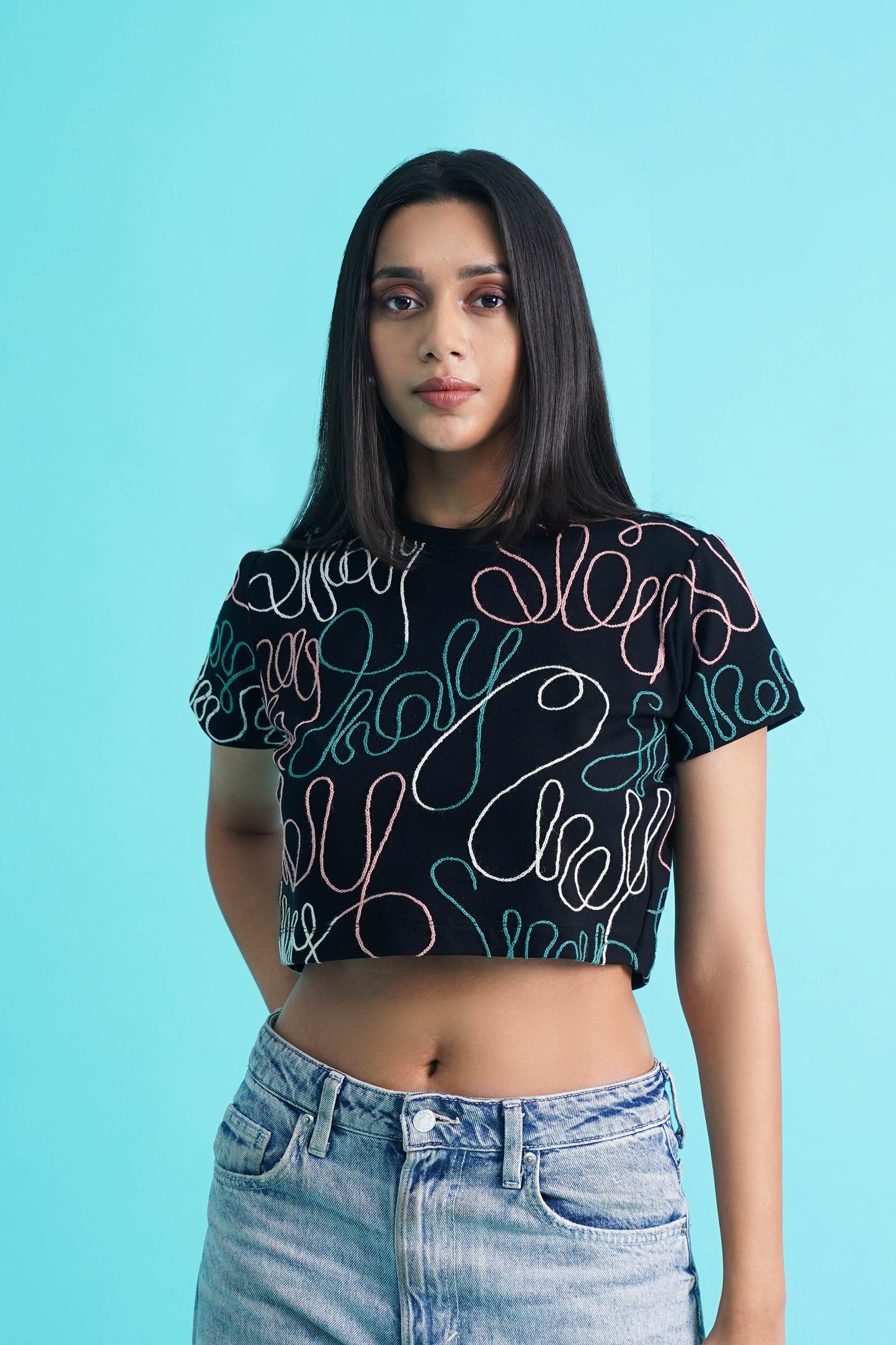 Shay Chain Stitch Top