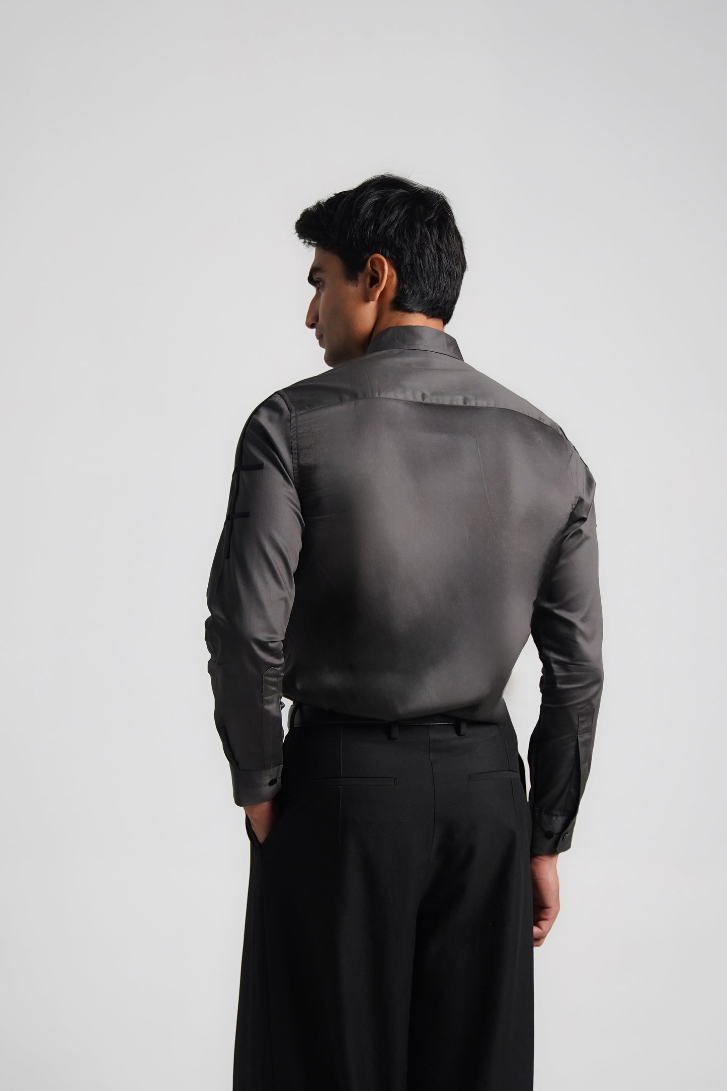 Grey Intersection Shirt