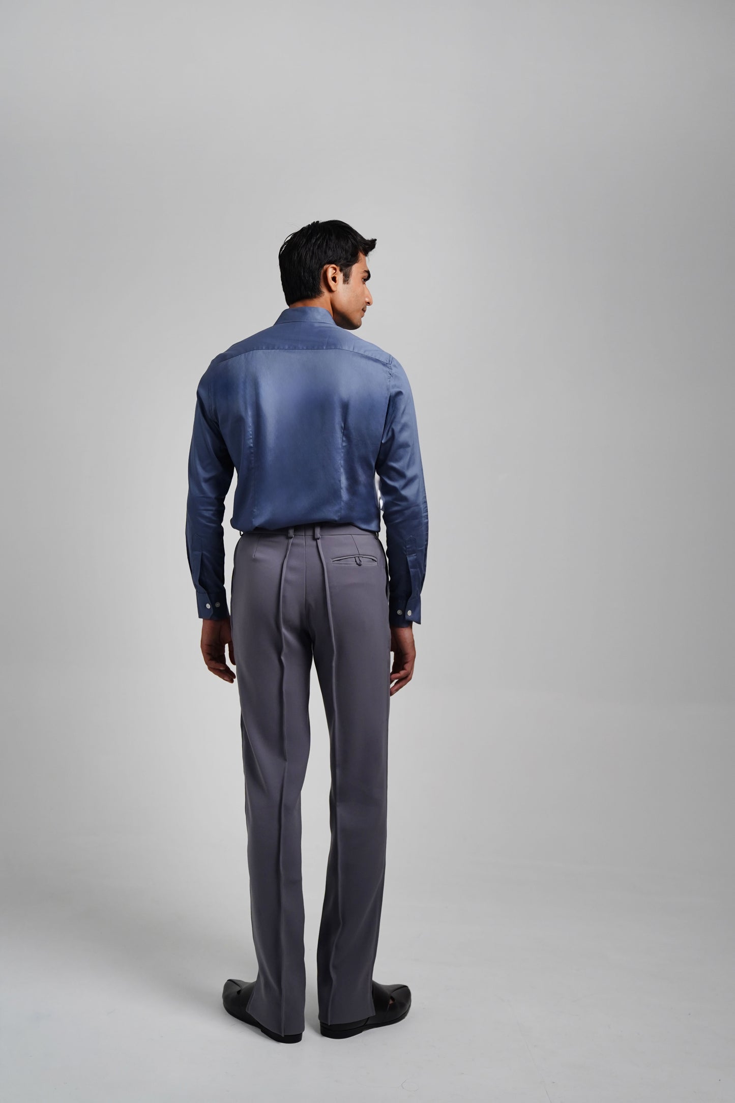 Scatter Shirt- Slate Blue