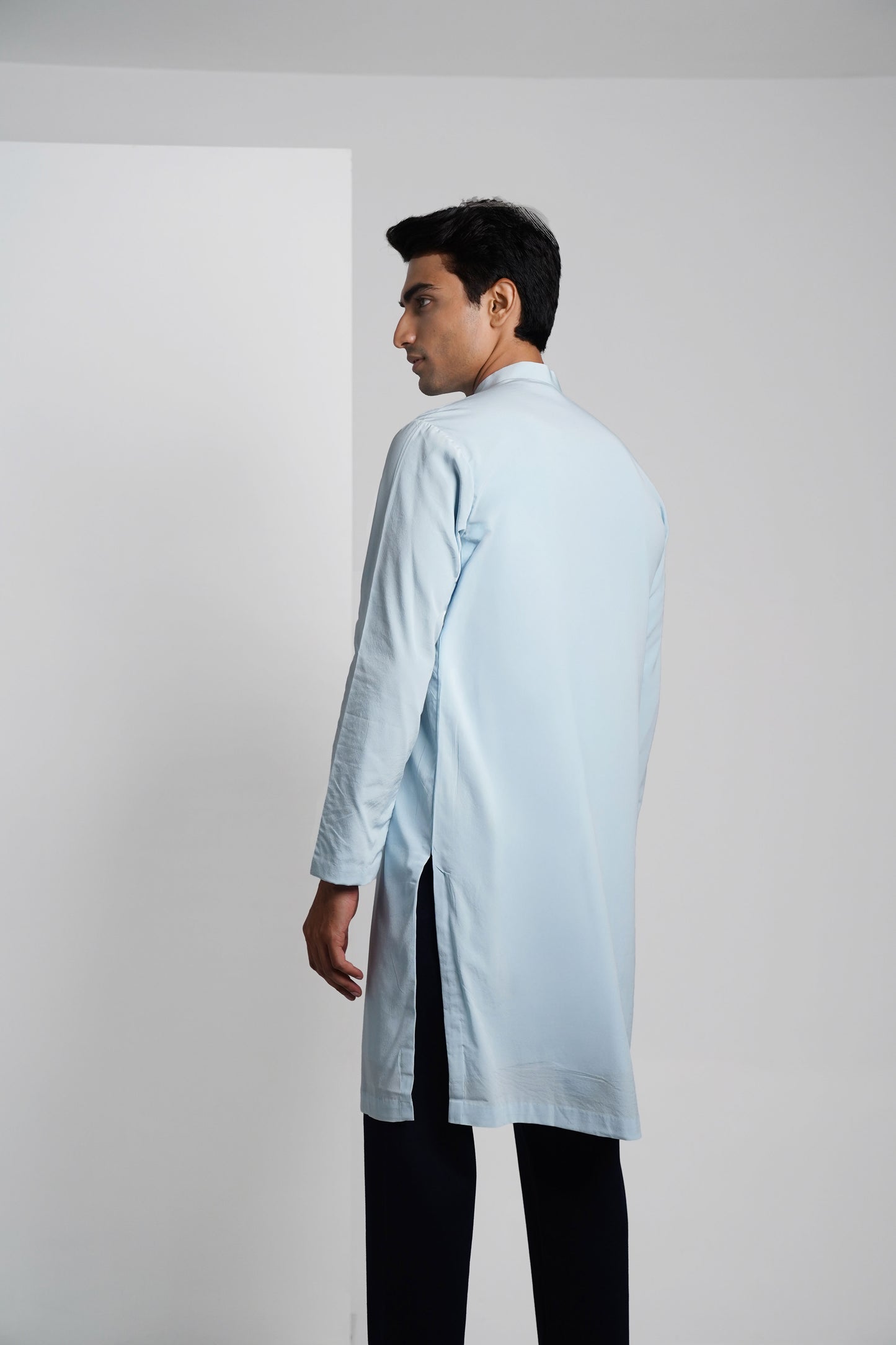 Silk Crepe Kurta