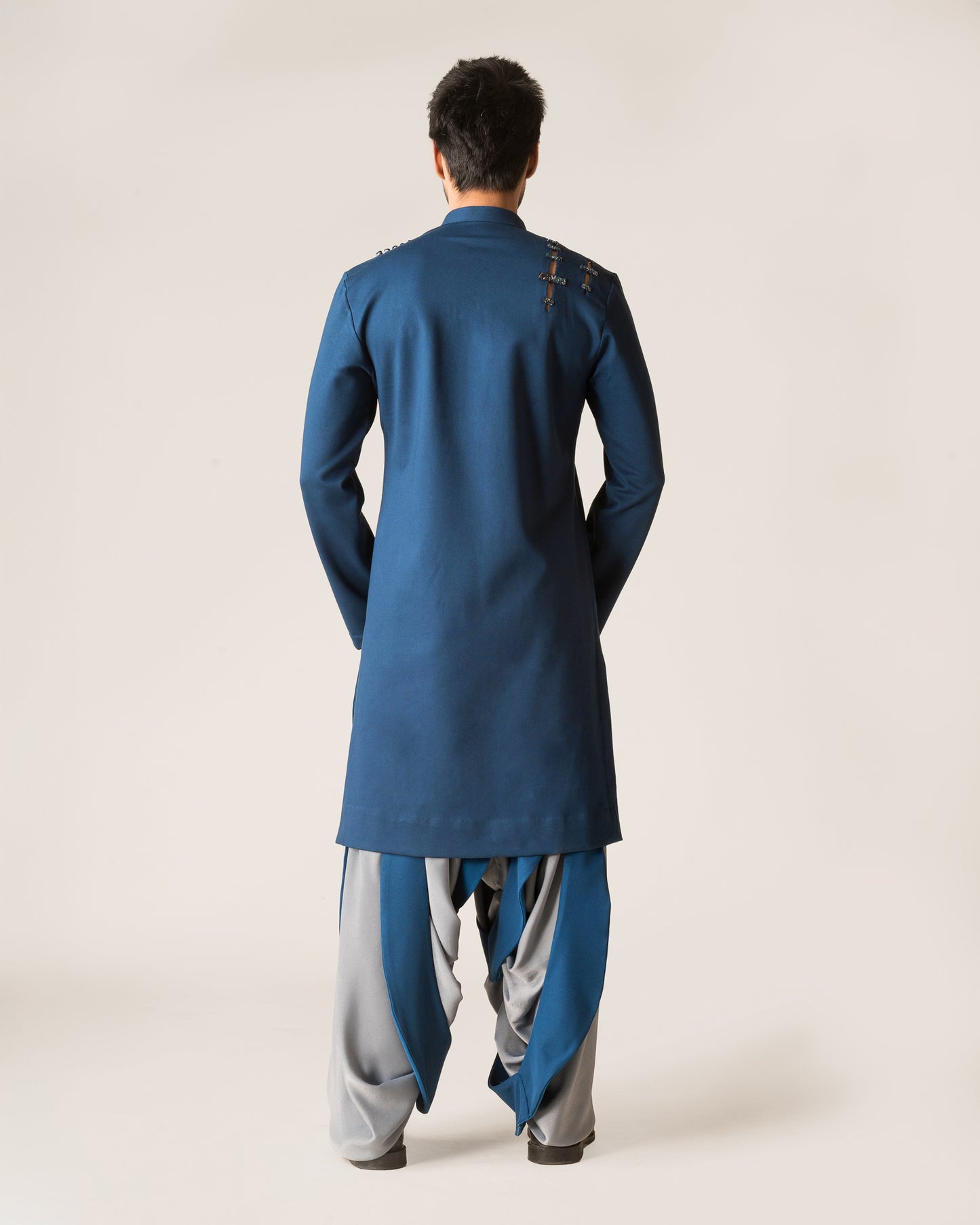 Slit Kurta Dhoti set