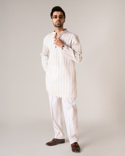 Protruding Panel Kurta SET