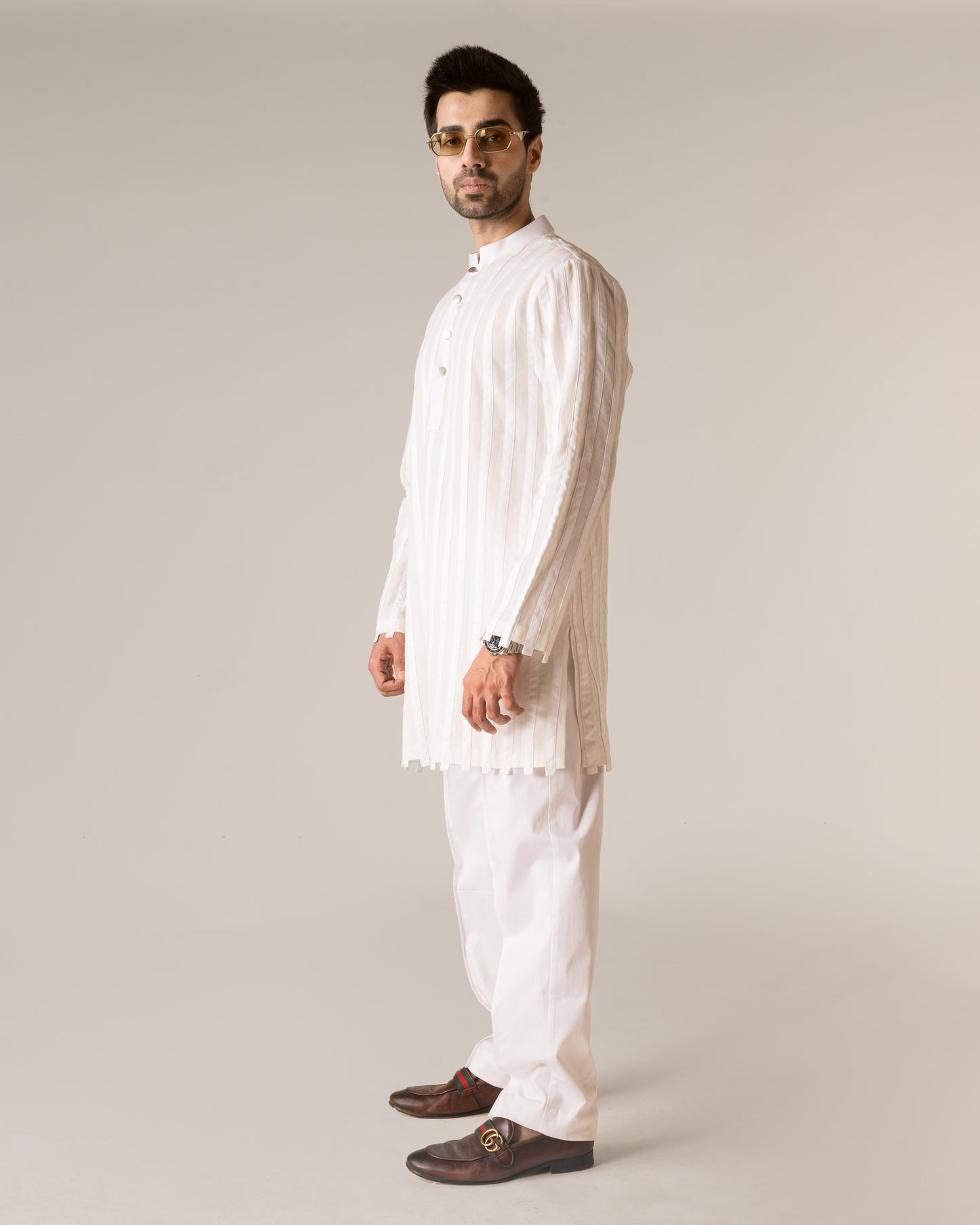 Protruding Panel Kurta SET