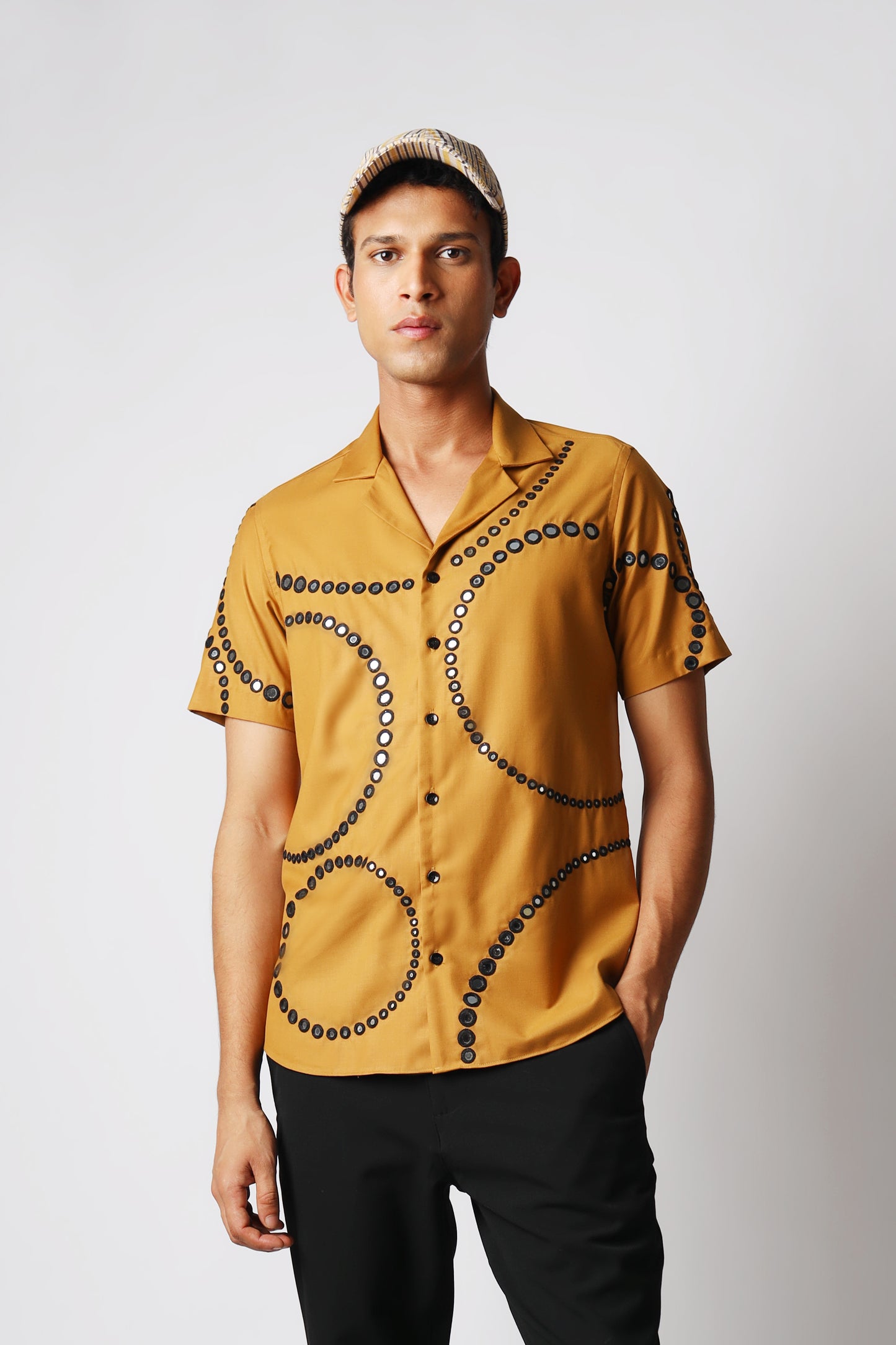 Mirror Shirt: Mustard