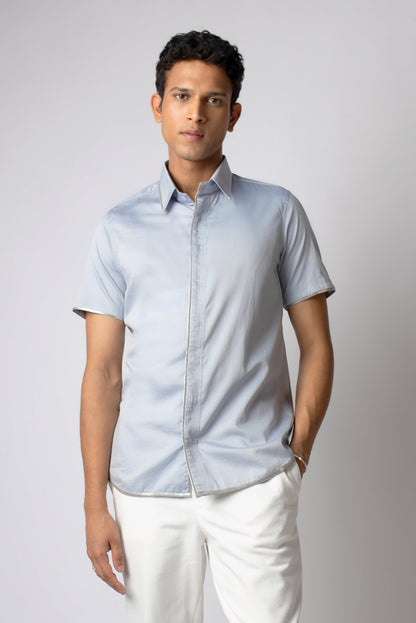 Silver Linings Shirt: Cool grey