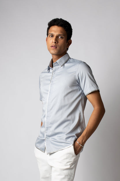 Silver Linings Shirt: Cool grey